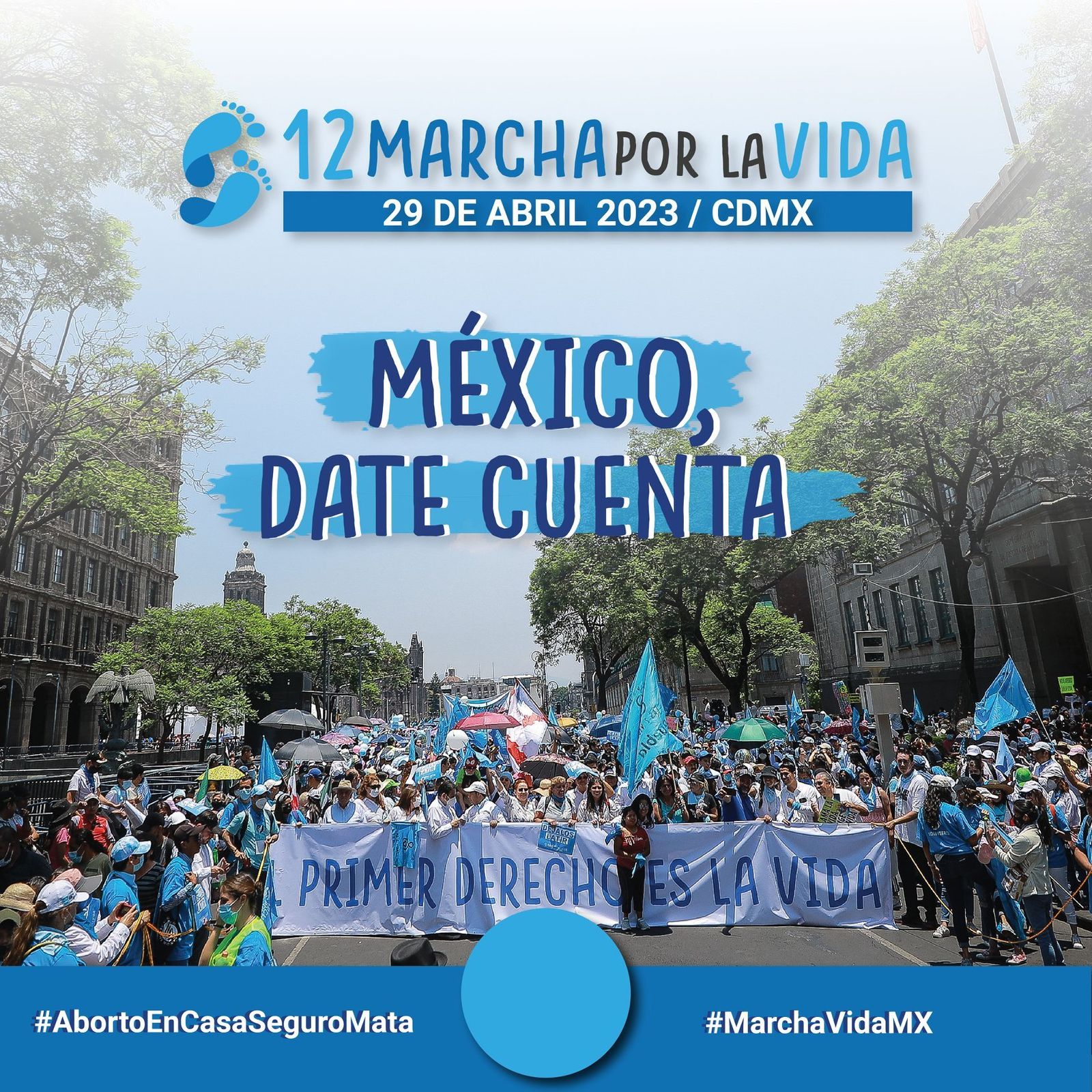 México se prepara para defender la vida humana con la Marcha “Pasos por la vida”