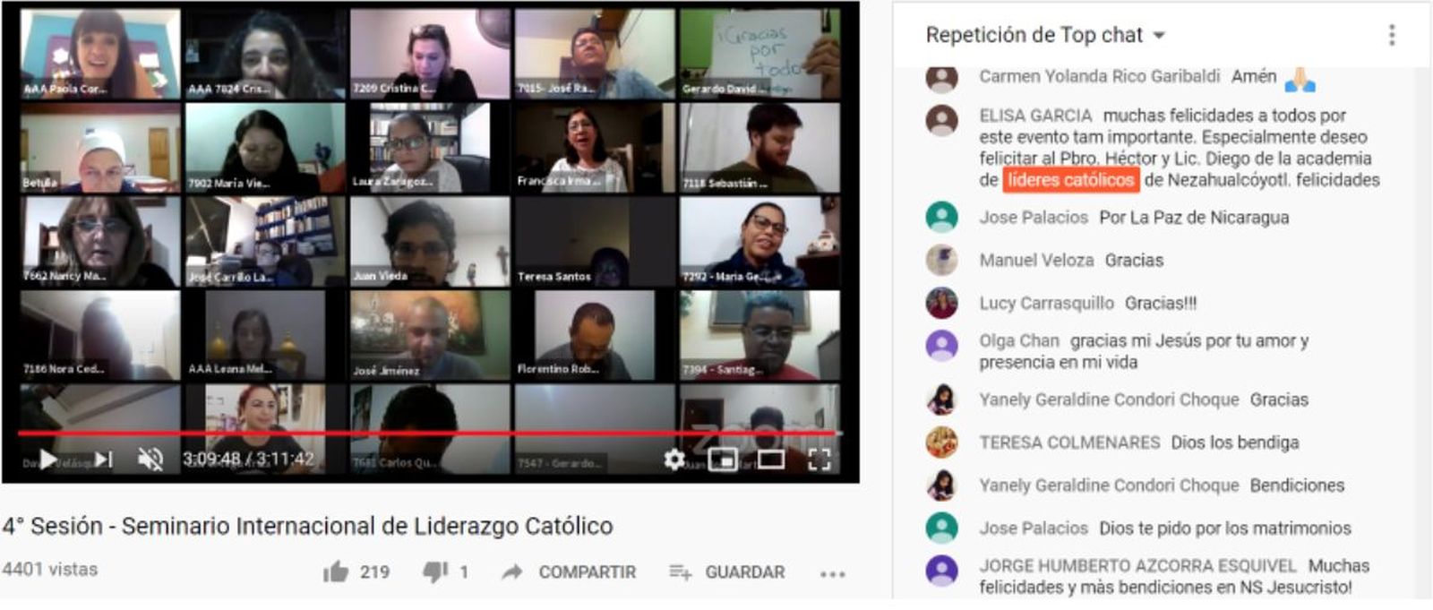 Concluye Seminario Internacional de Liderazgo Católico