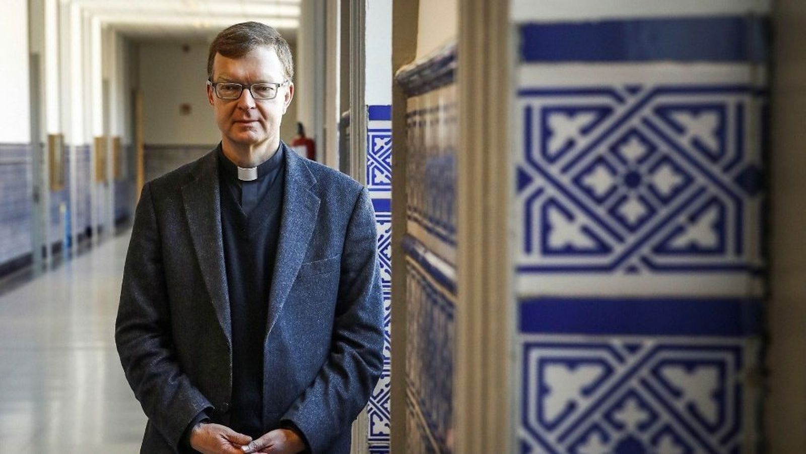 Hans Zöllner, durante una visita a Madrid