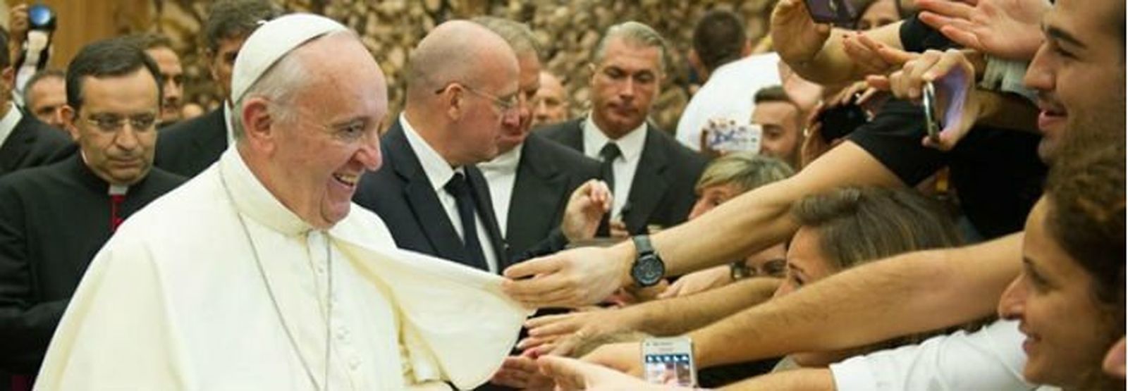 Francisco, con las comunidades parroquiales