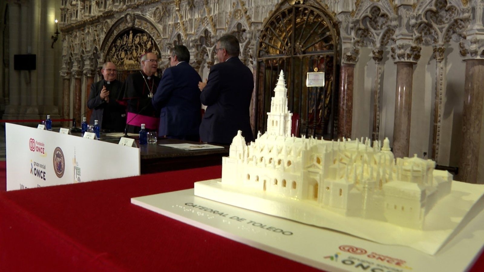 Maqueta táctil de la Catedral de Toledo