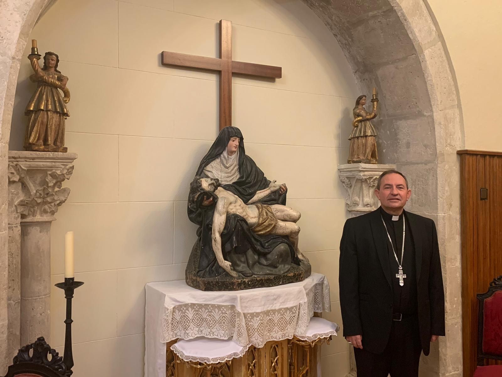 El obispo de Osma-Soria, Abilio Martínez