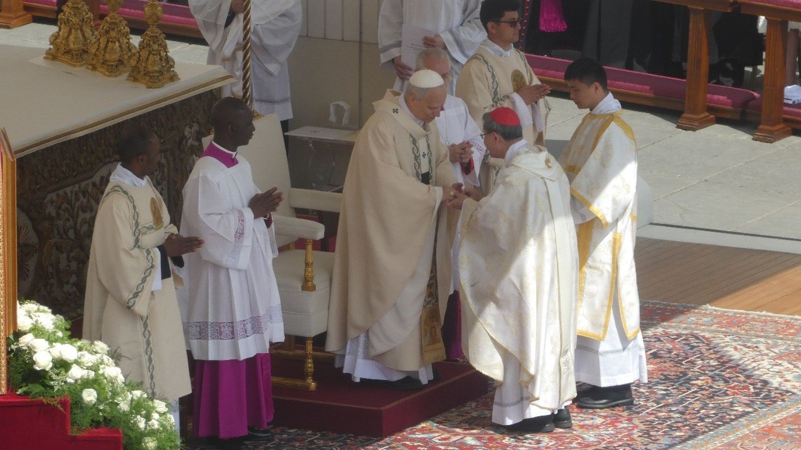 Entrega del Anillo del Pescador