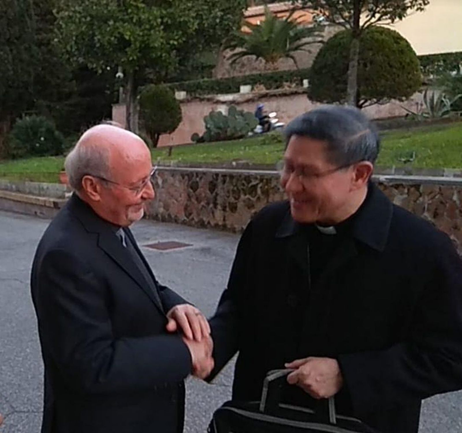 Cardenal Tagle y Carlos del Valle