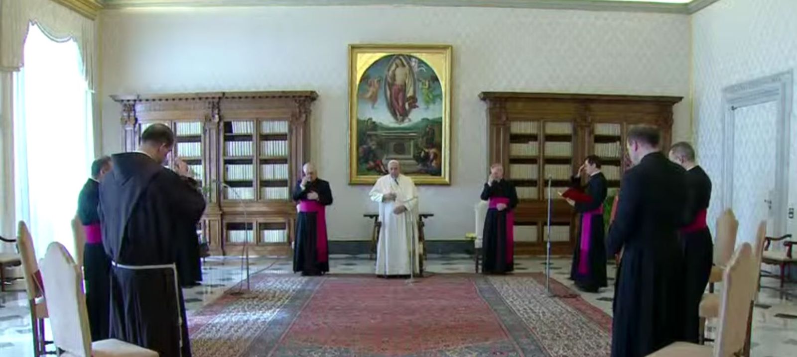 Audiencia en la biblioteca