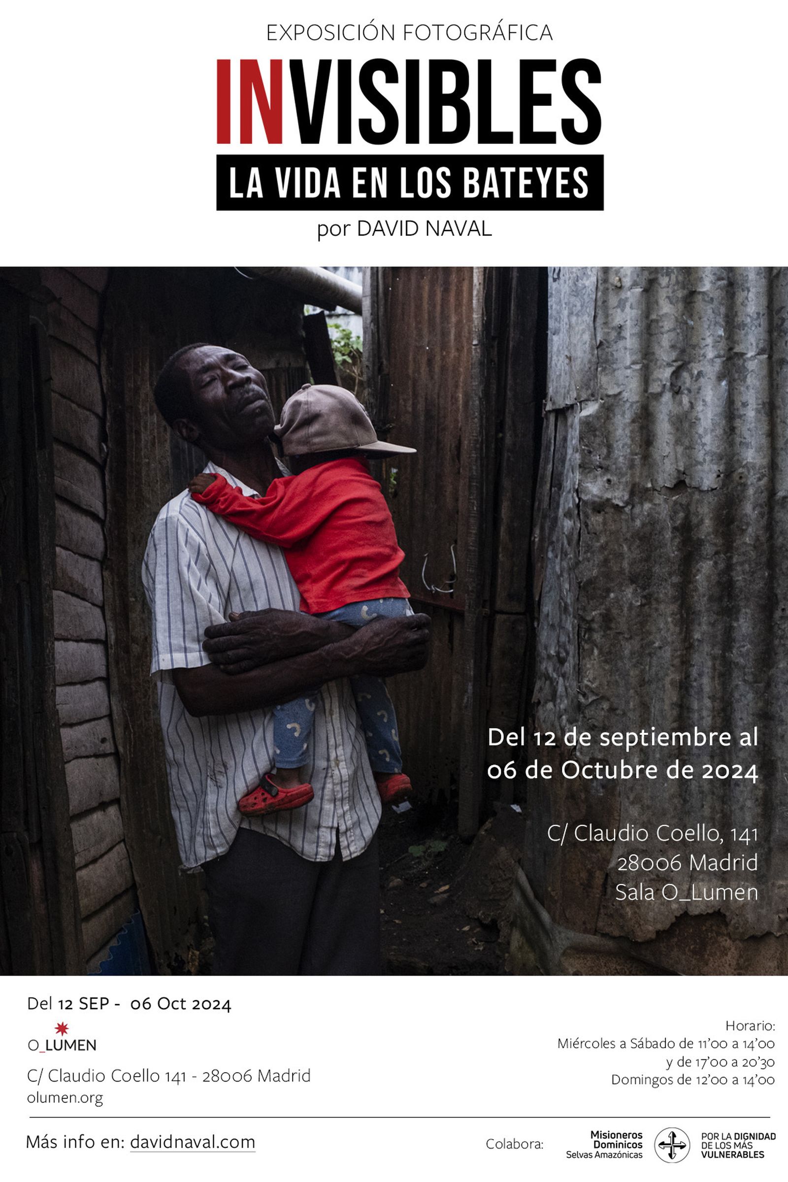 Cartel exposición Invisibles