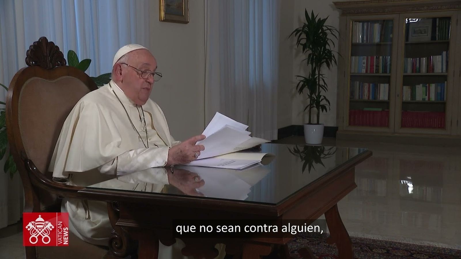 Vídeo mensaje del Papa en la inauguración del Pabellón de las Religiones