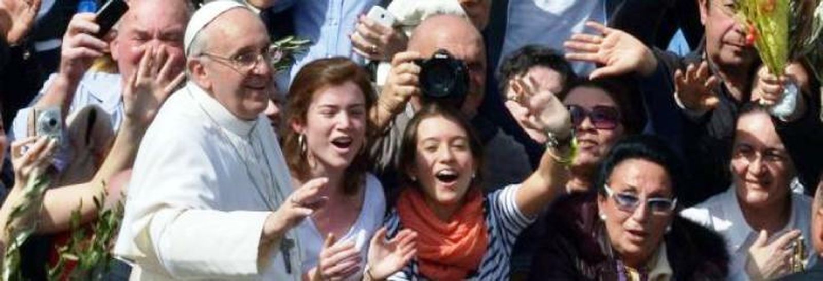 El Papa, con las mujeres