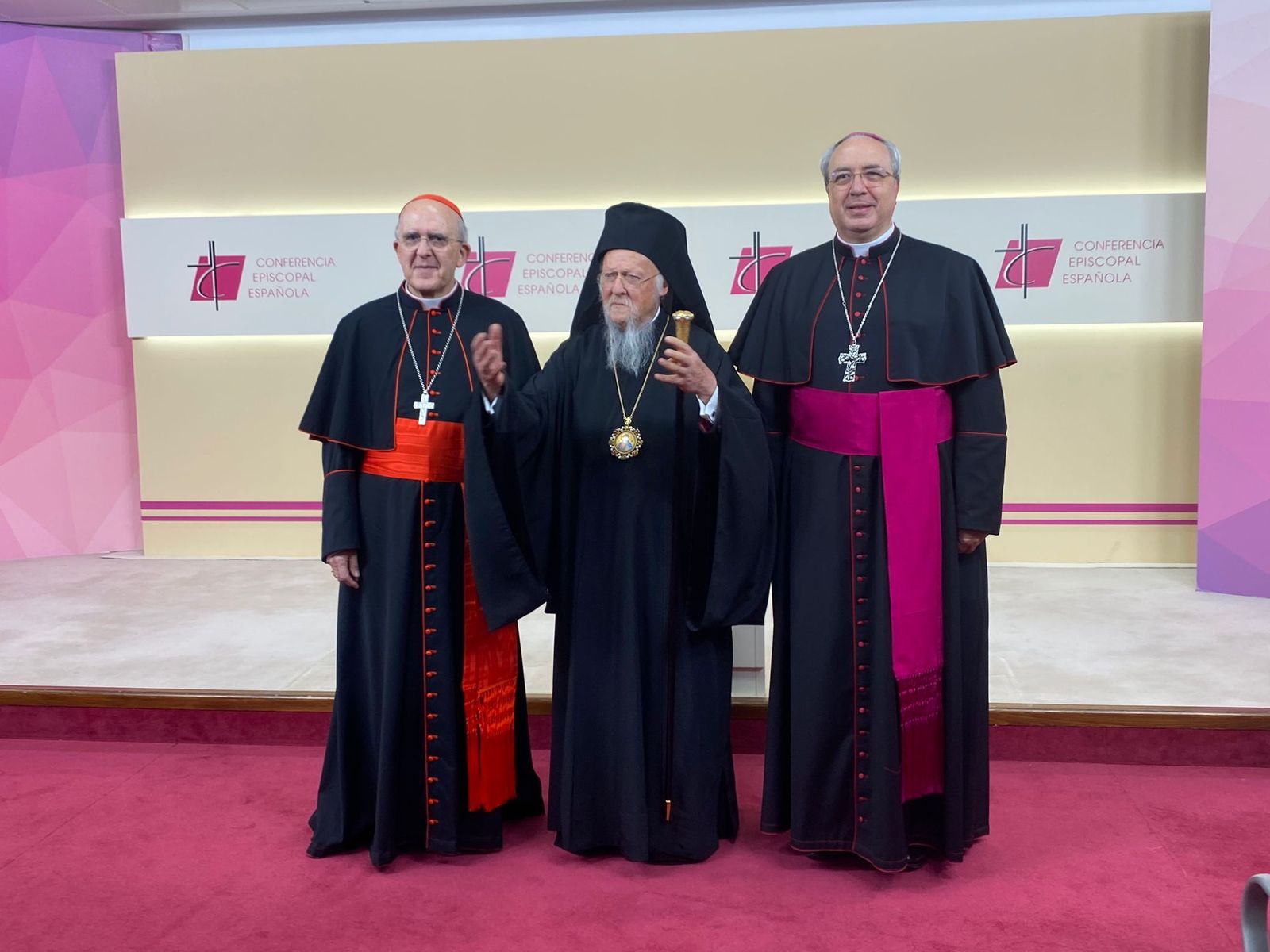 Bartolomé I, García Magán y Osoro en la CEE