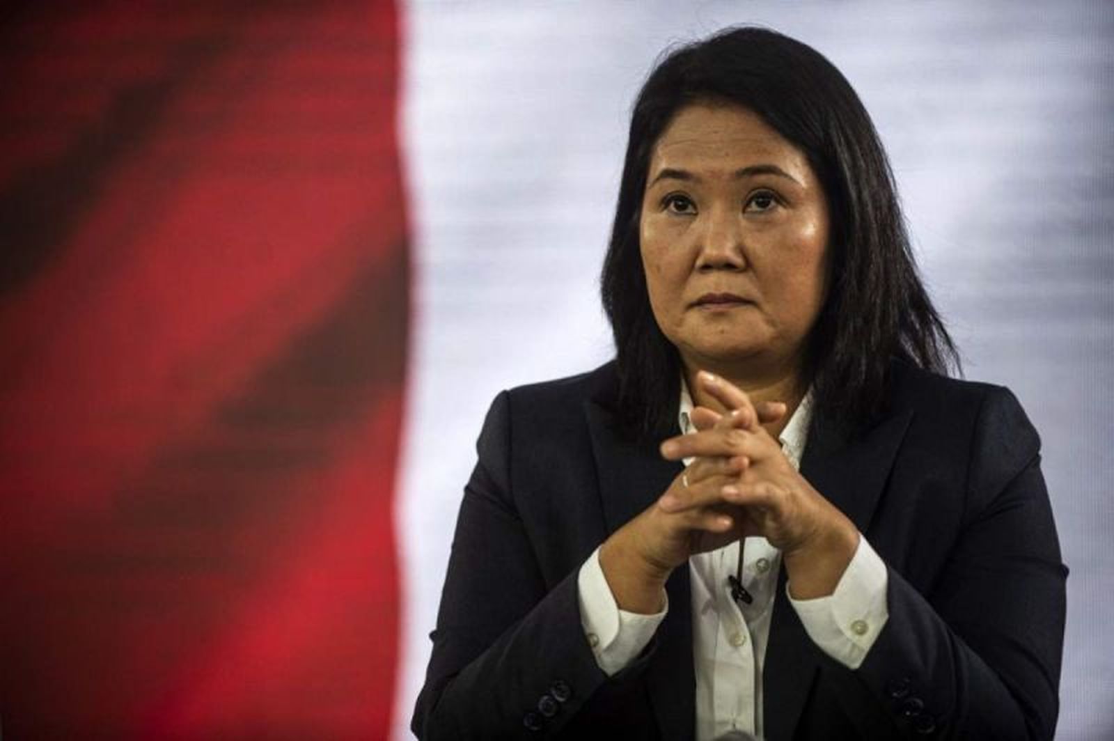 Keiko Fujimori implora a Dios que cambie los resultados de las elecciones a su favor