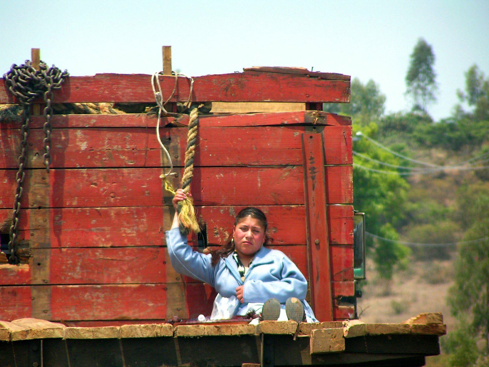 Mujer migrante