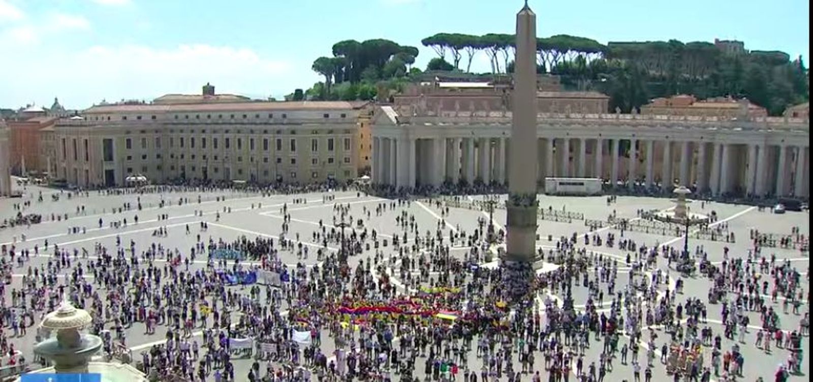 Cada vez más fieles en San Pedro