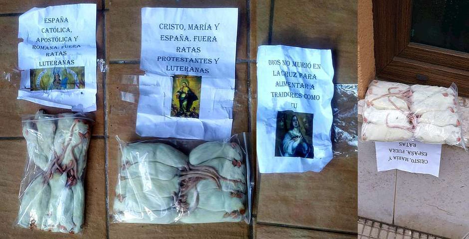 Santander | Llenan de ratas muertas un templo evangélico esta Navidad