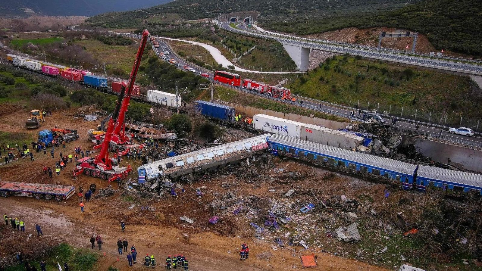 Accidente ferroviario en Grecia