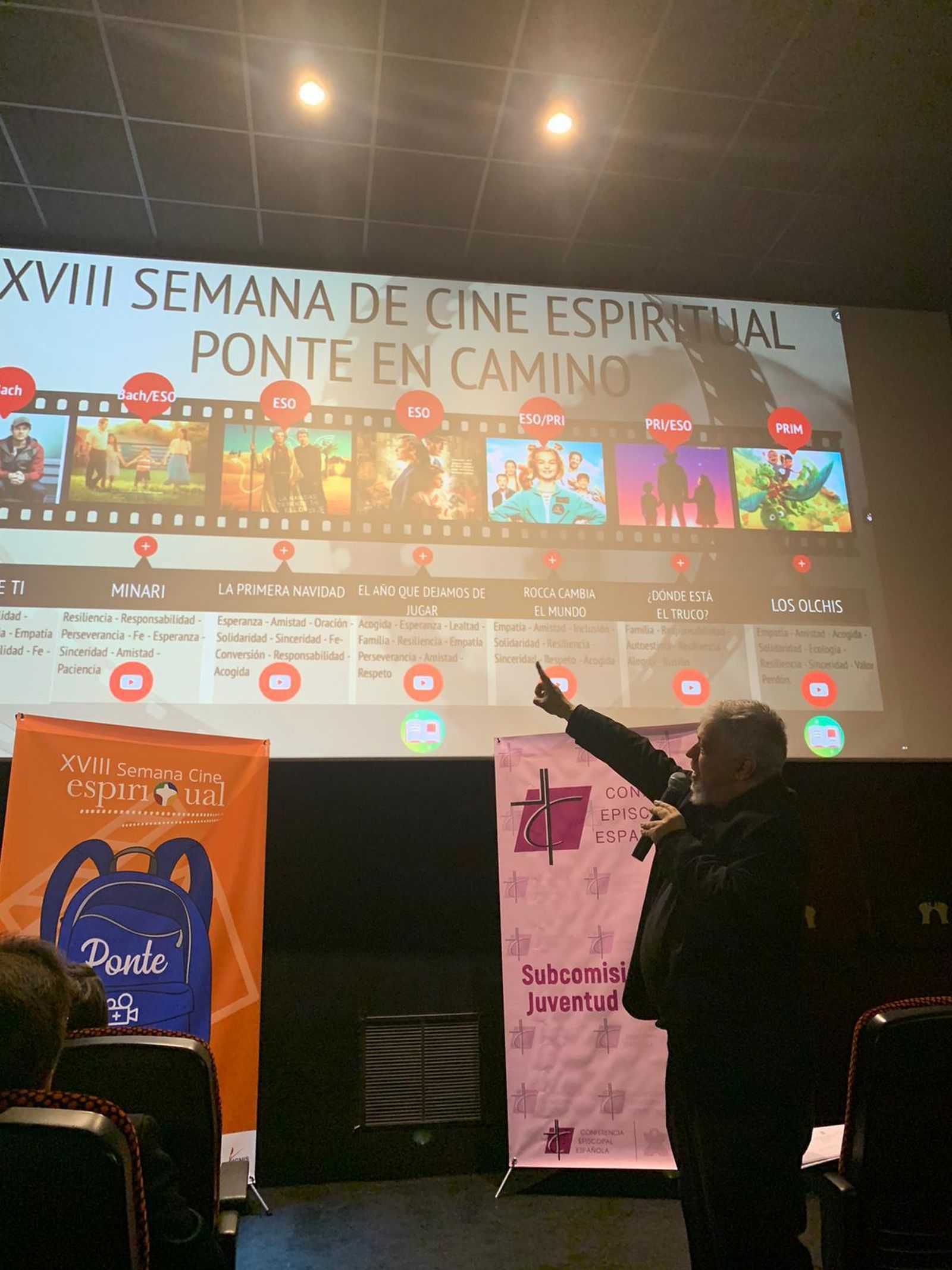 Educadores, ya está en marcha la XVIII Semana del Cine Espiritual