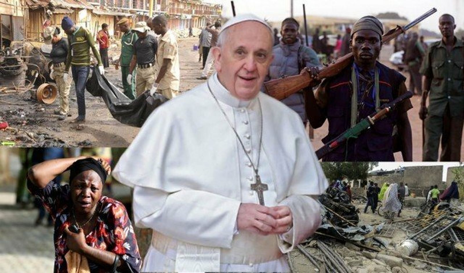 Francisco, contra la violencia en Nigeria