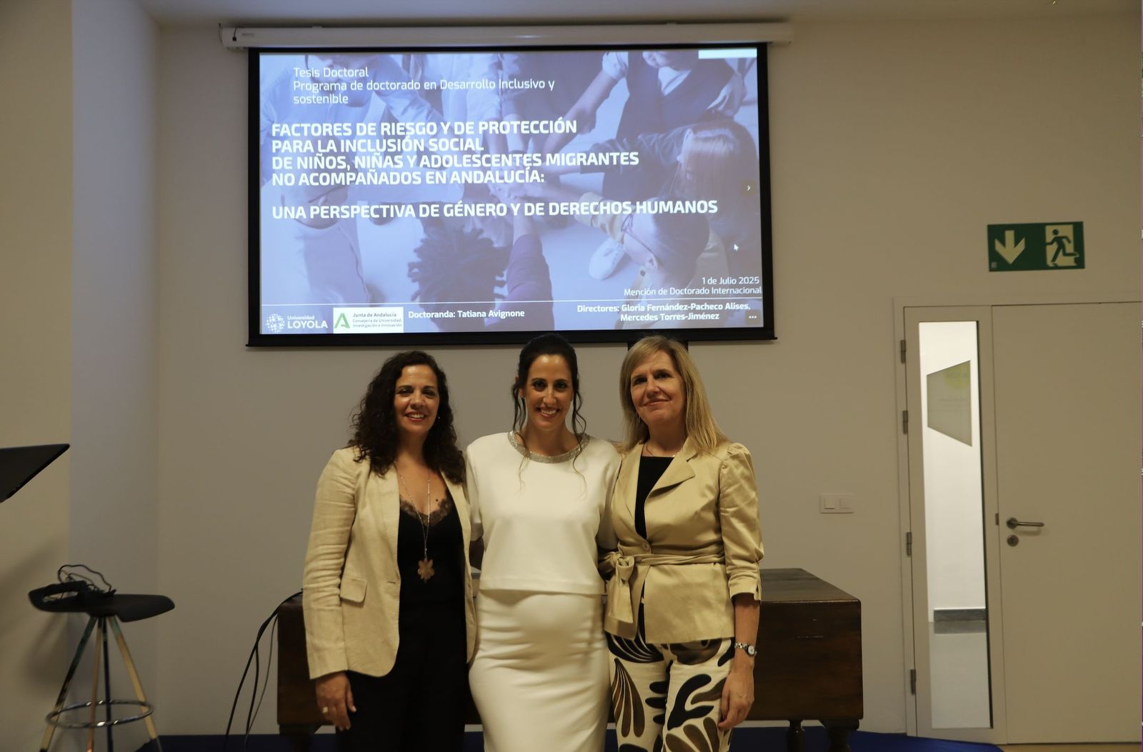 La tesis de Tatiana Avignone, Sobresaliente Cum Laude