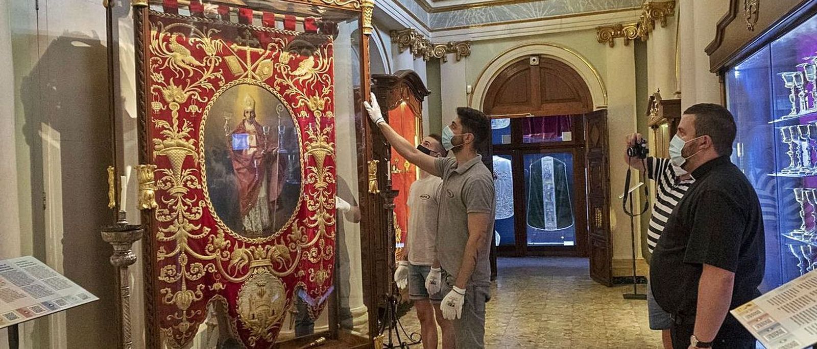 Sorolla pintó un sant Blai, que salvó en guerra el historiador Sarthou