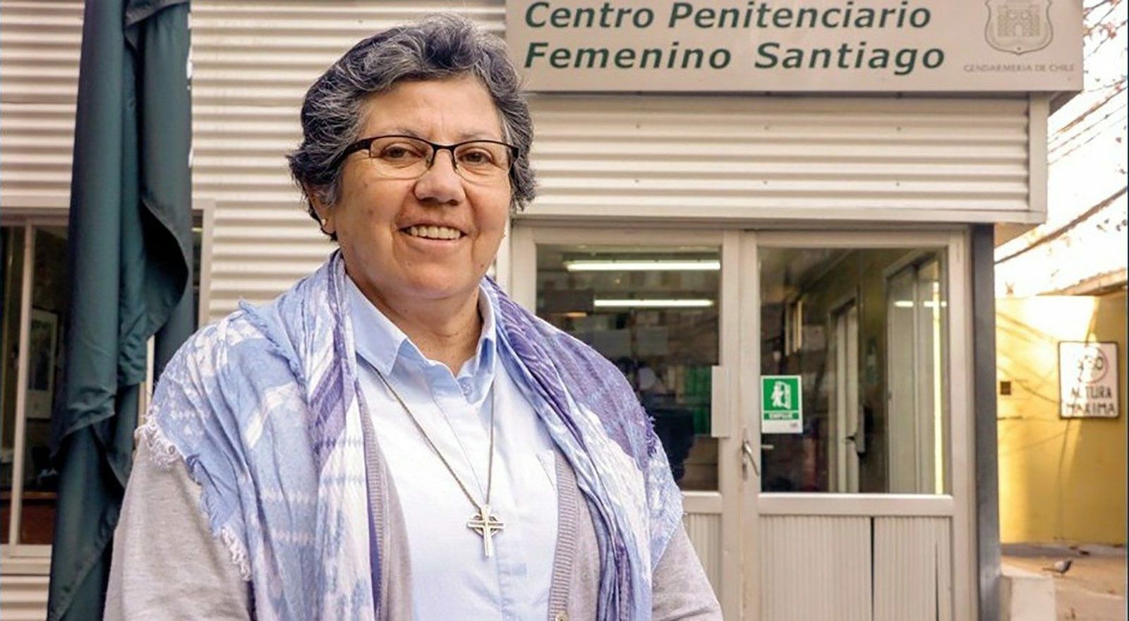 Hermana Nelly, la "madre", como la llama Janeth