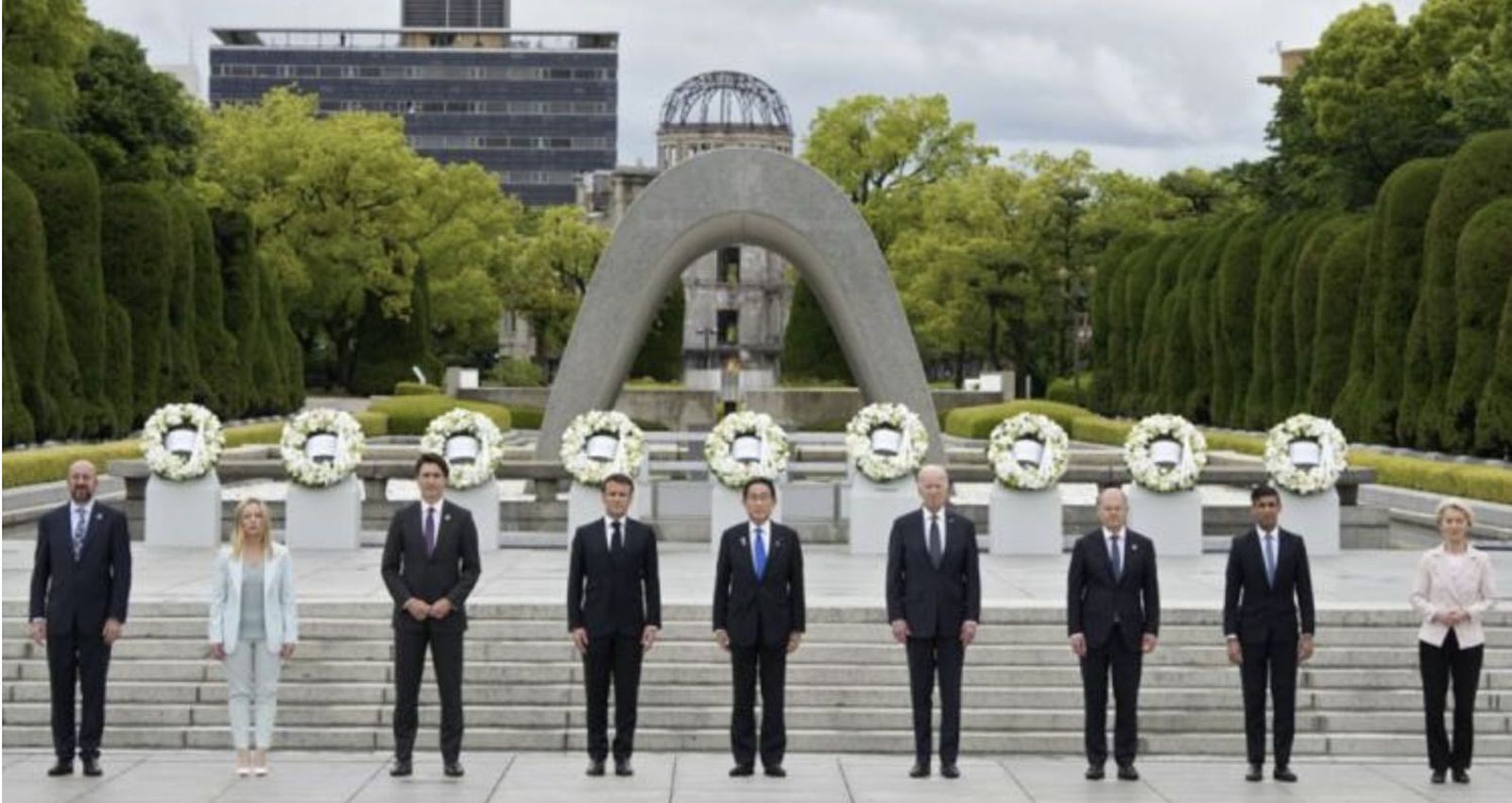 Francisco al G7, en Hiroshima