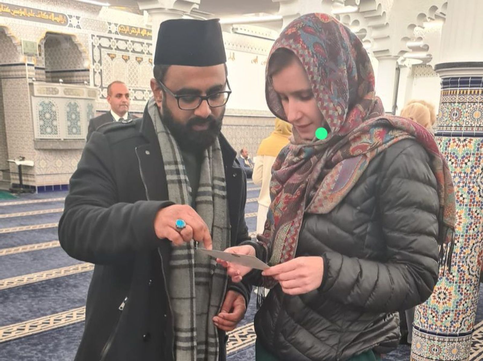 Quasir en un acto de la Comunitat Ahmadía de España.