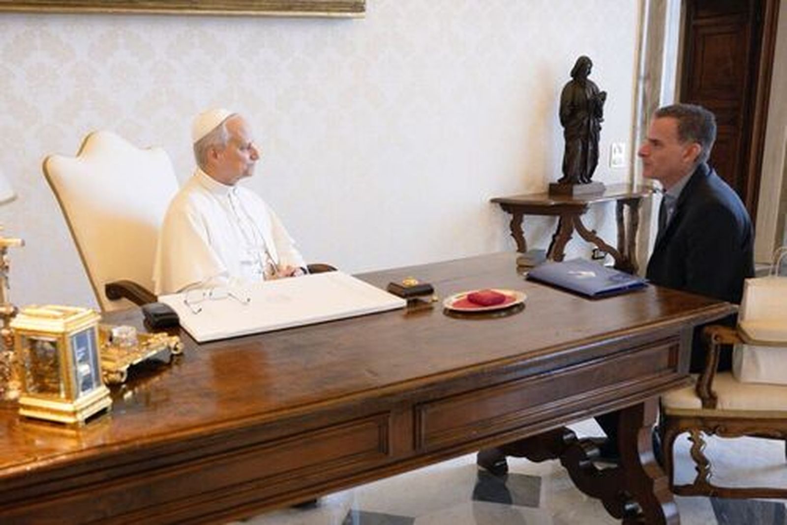 Rafael Luciani y el Papa León XIV