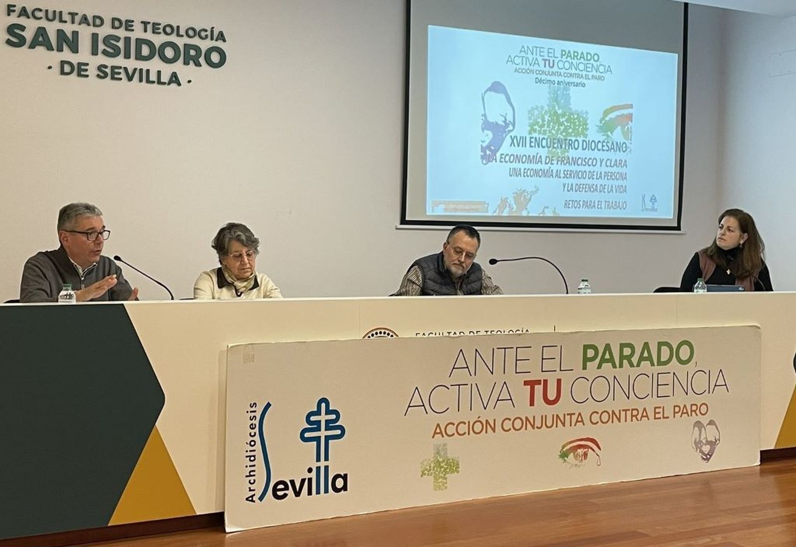 Acción conjunta contra el paro de Sevilla