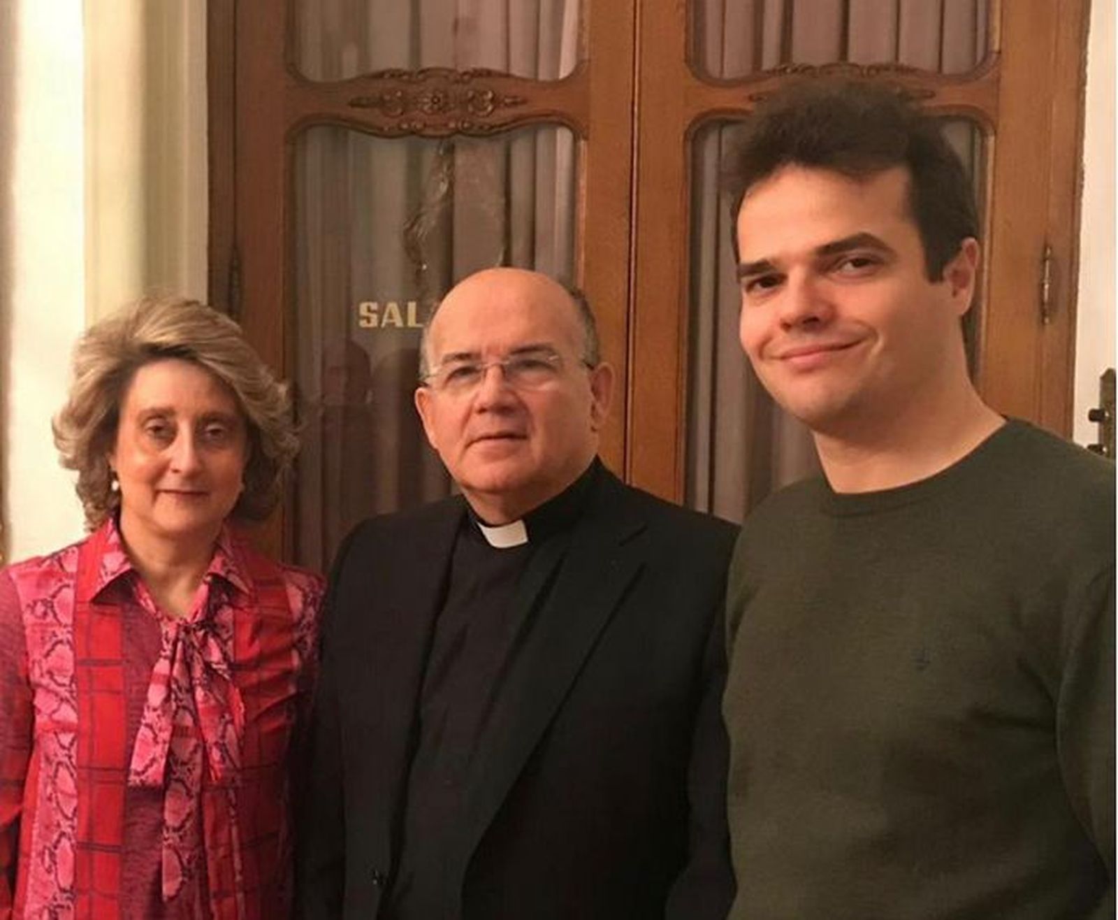 Cristina del Prado, José Luis Sánchez y Mario Lozano