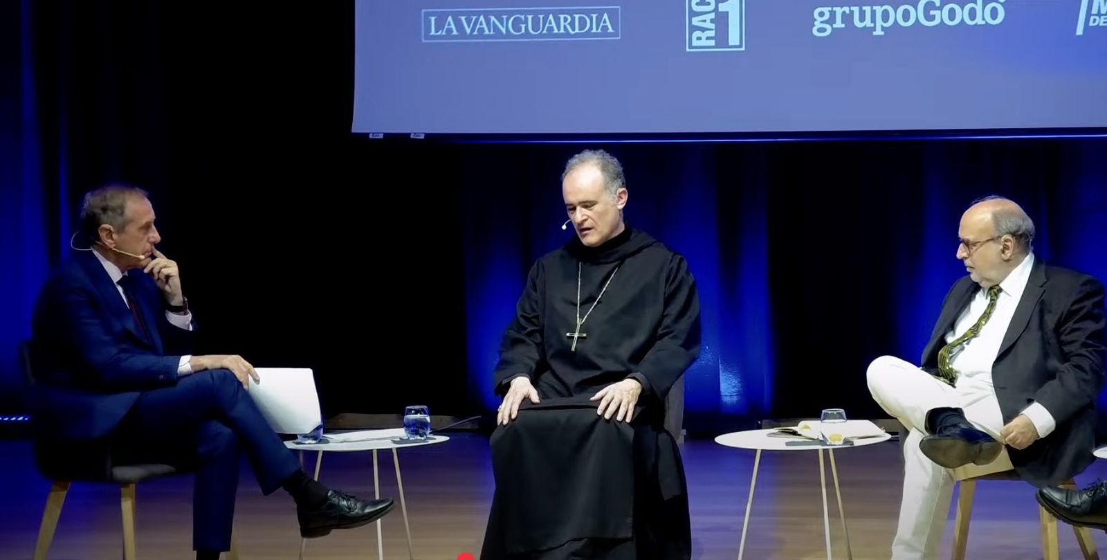 El abad de Montserrat, en el Foro de La Vanguardia