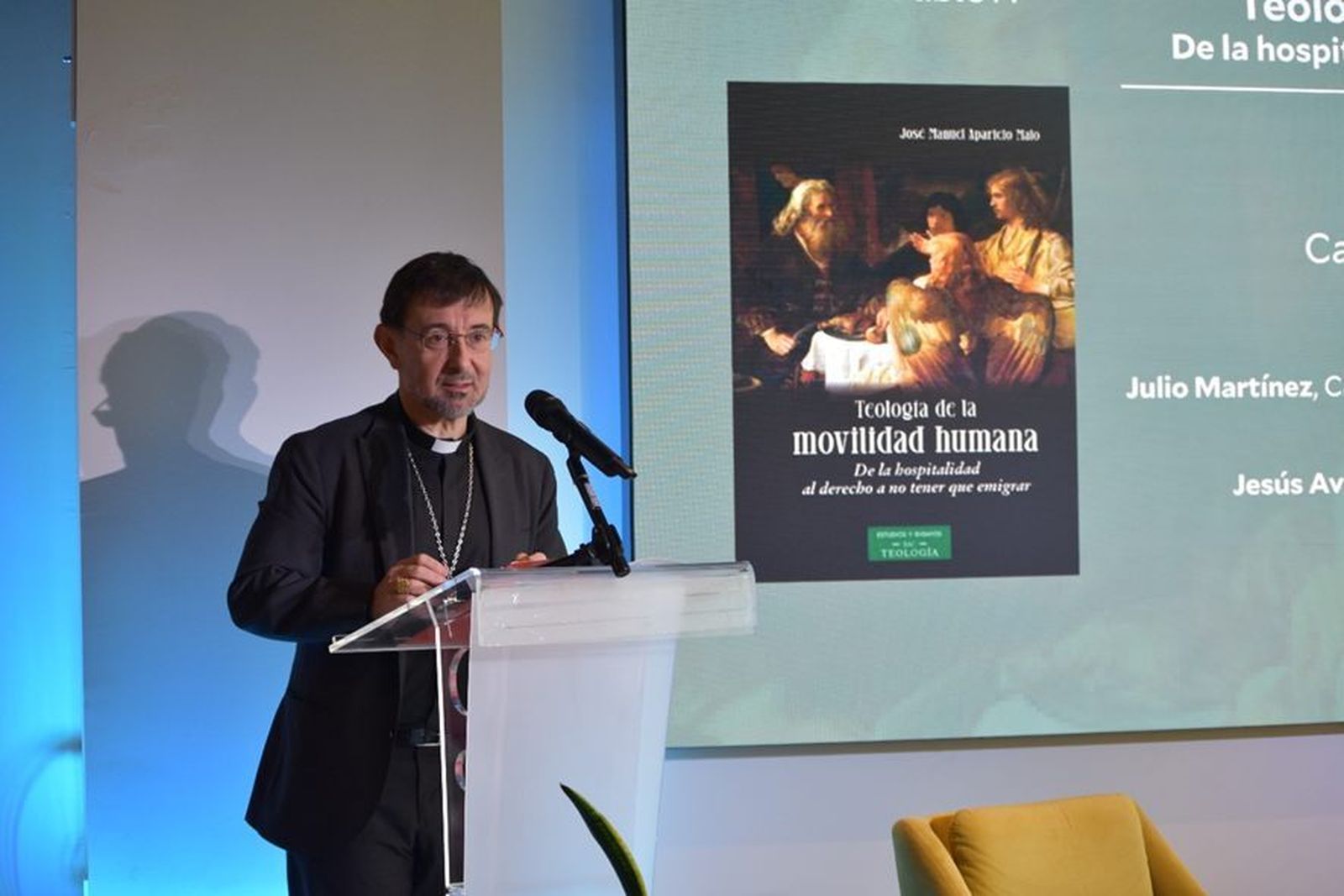 Cobo, en la presentación del libro sobre movilidad humana