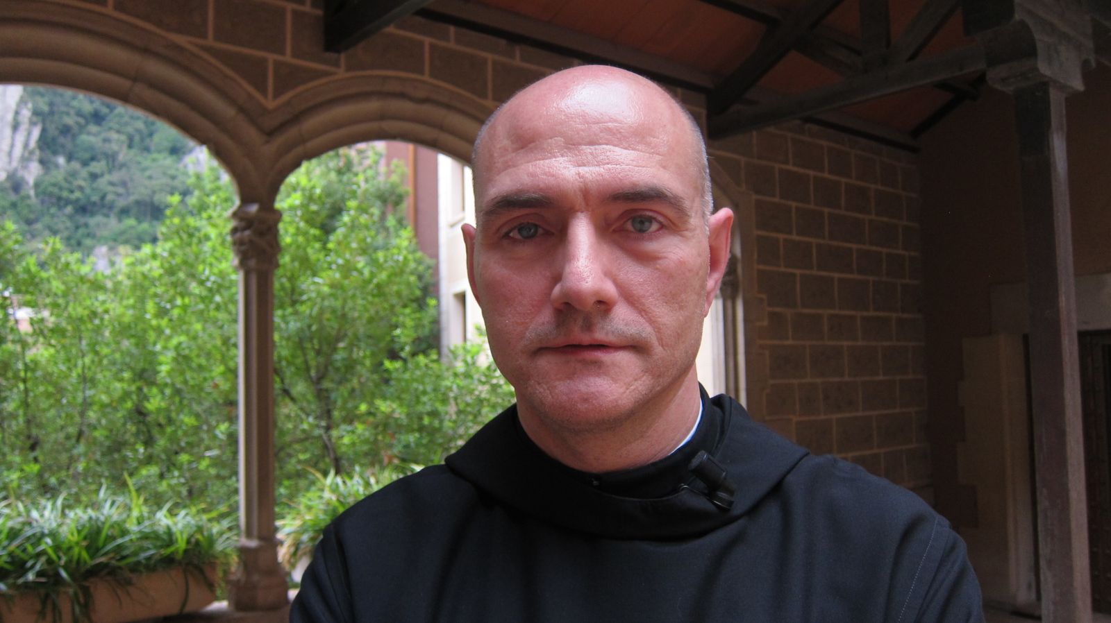 Joan M. Mayol, rector de la basílica de Montserrat.