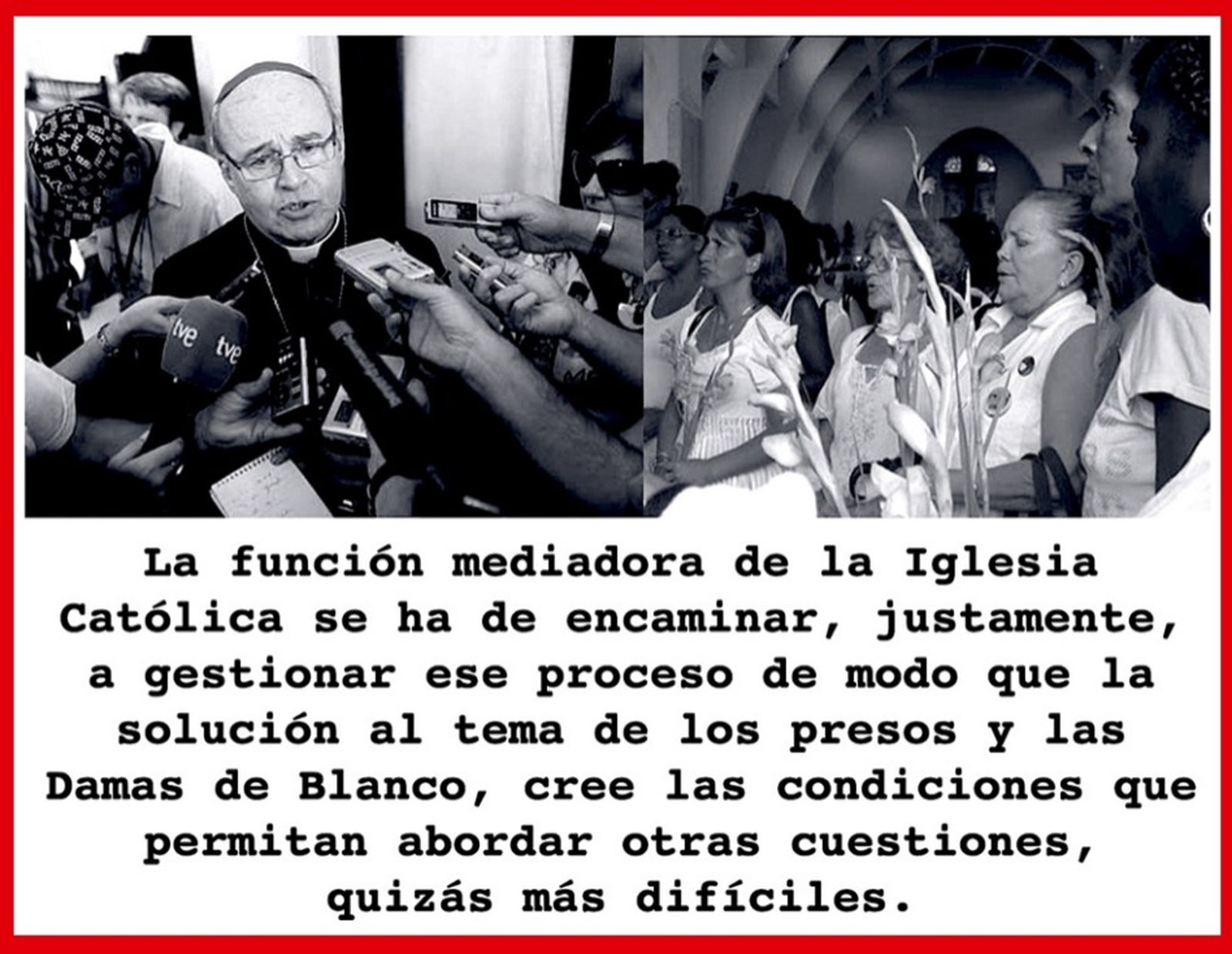 La Revista Espacio Laical se hace eco del momento