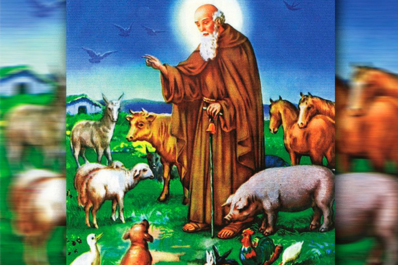 San Antonio Abad (Protector de los animales domésticos)