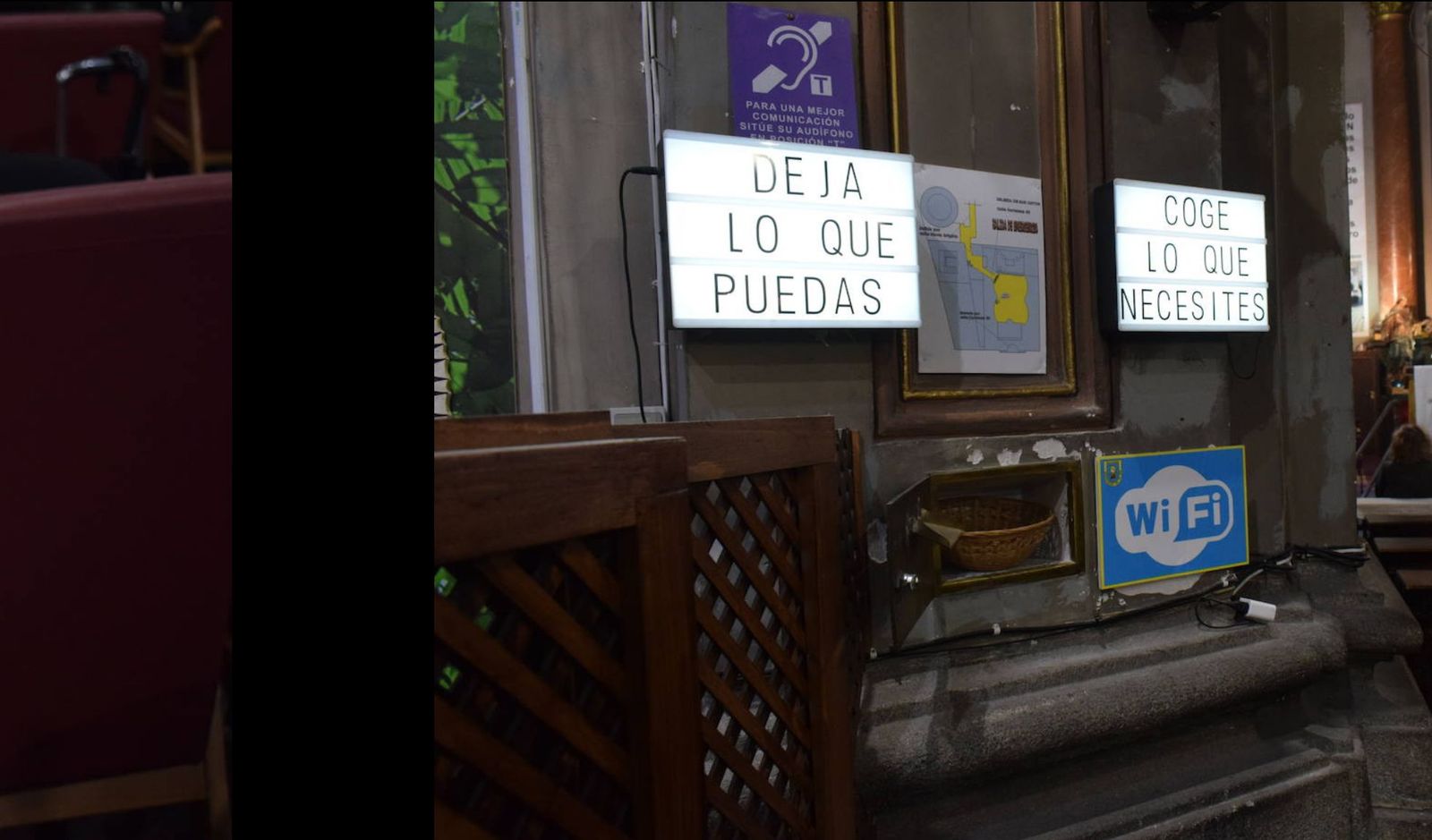 Deja lo que puedas, coge lo que necesites