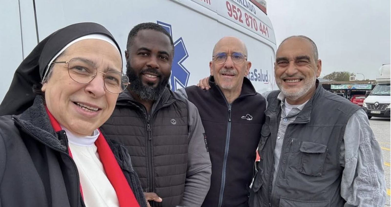 Sor Lucía Caram, en Ucrania