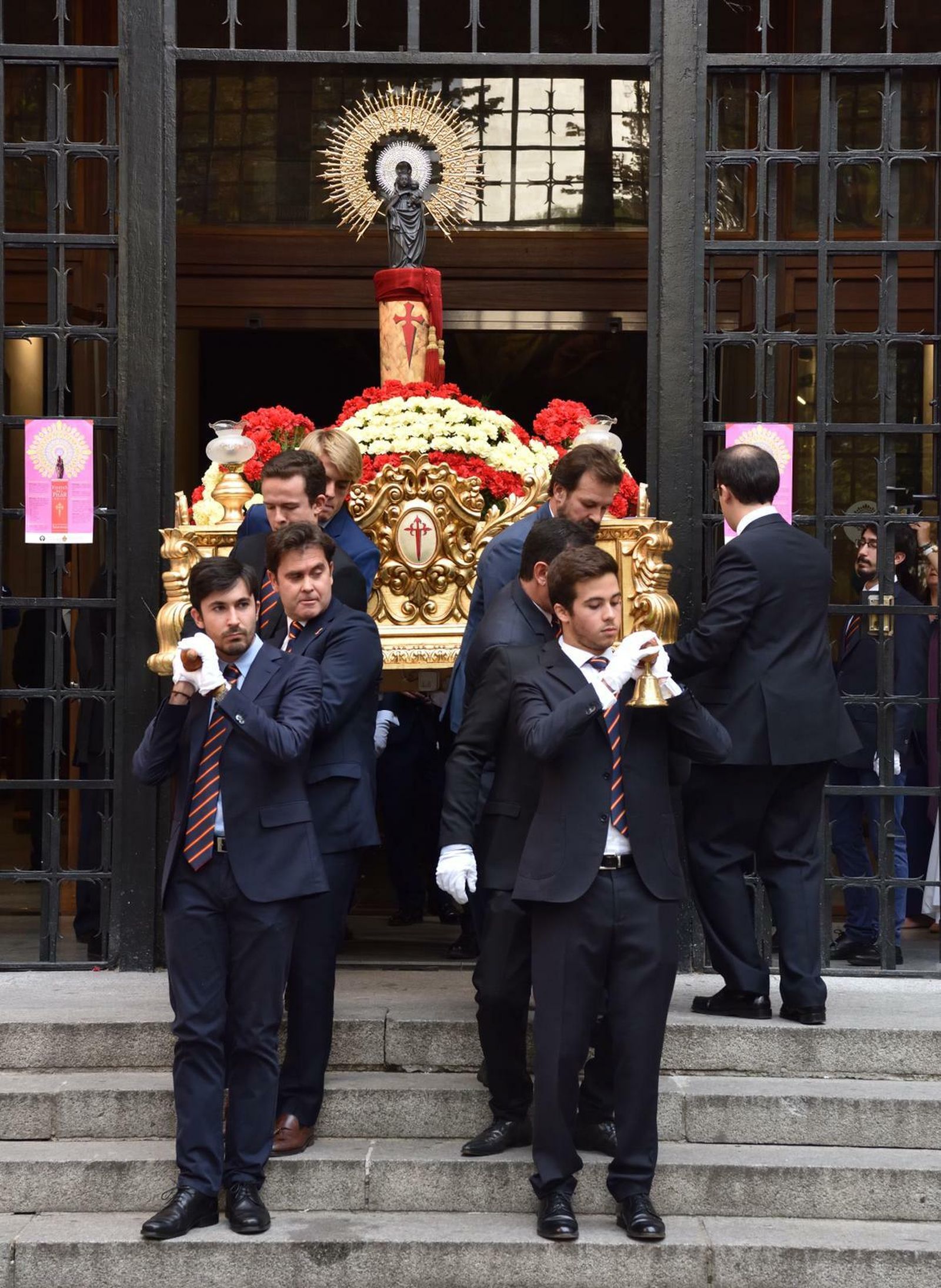 La Virgen del Pilar, en Málaga