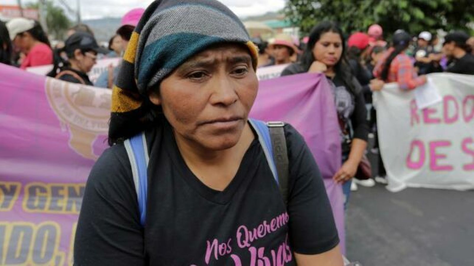 Manifestación en Tegucigalpa