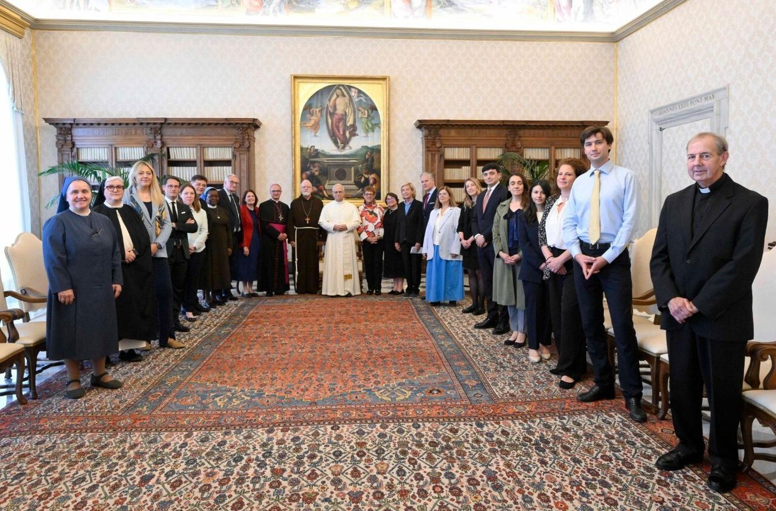 Audiencia de León XIV con la Pontificia Comisión para la Protección de Menores