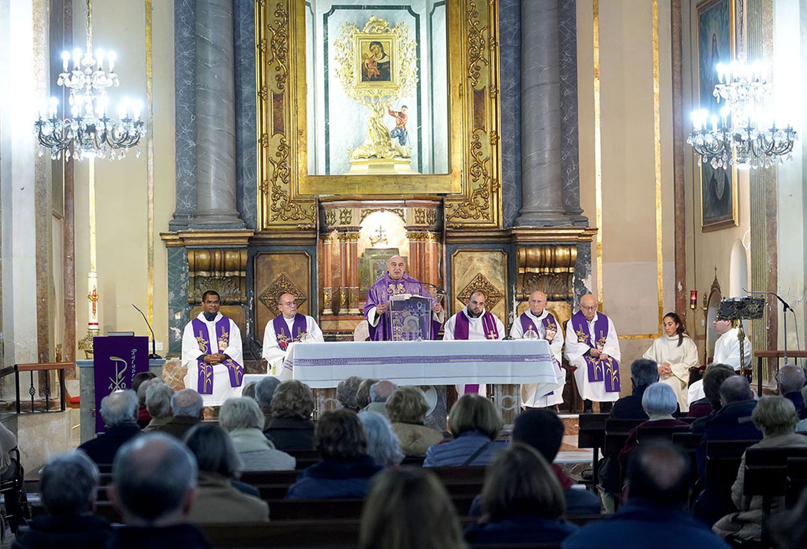 Misa en Monteolivete