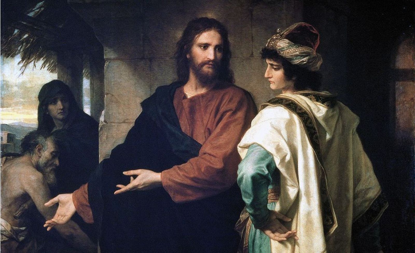 Jesús y el joven rico