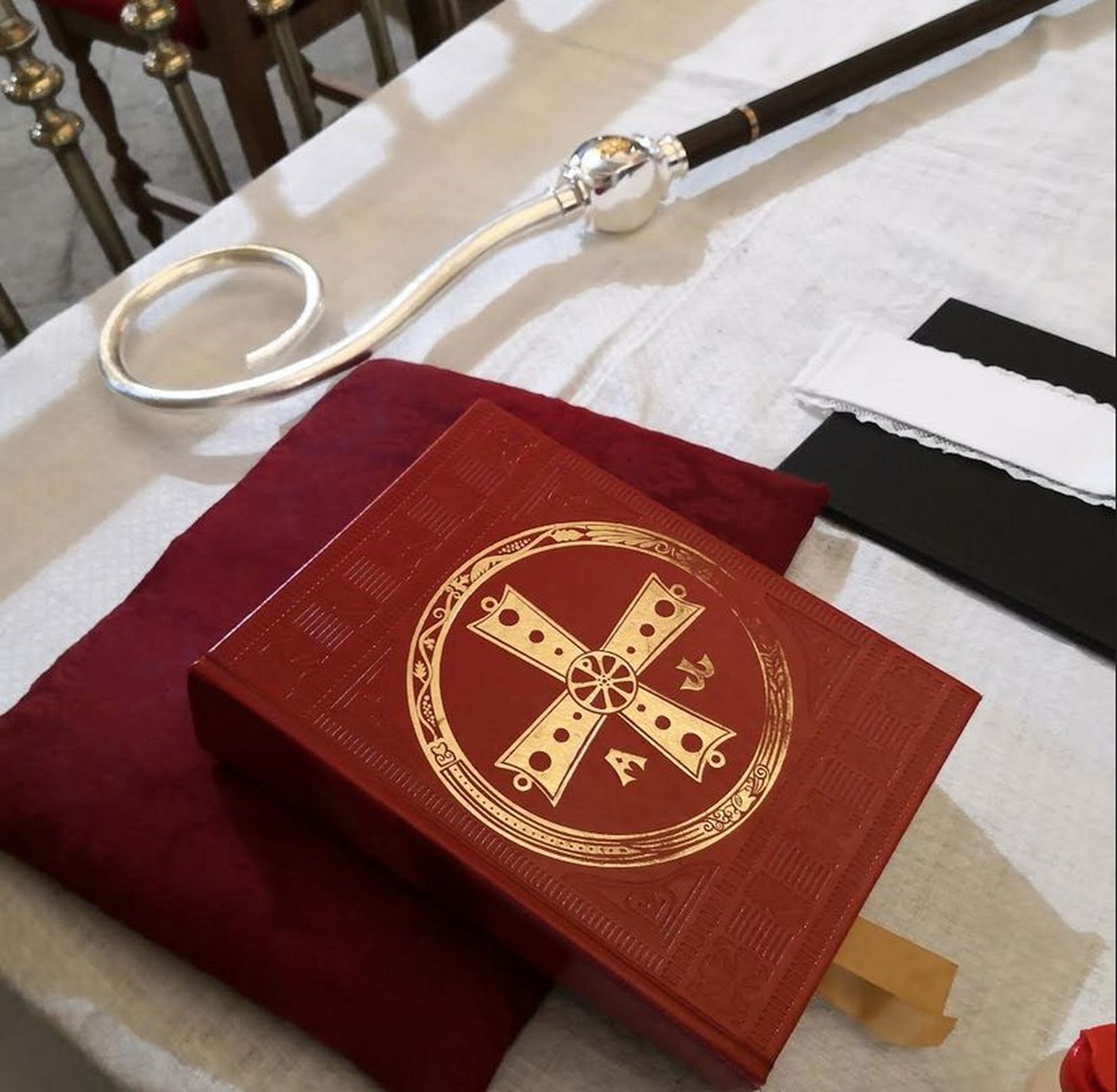 El báculo de Cadiñanos