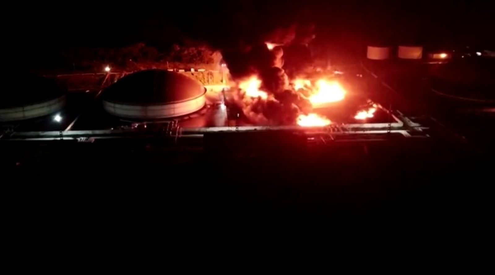 Incendio en Matanzas