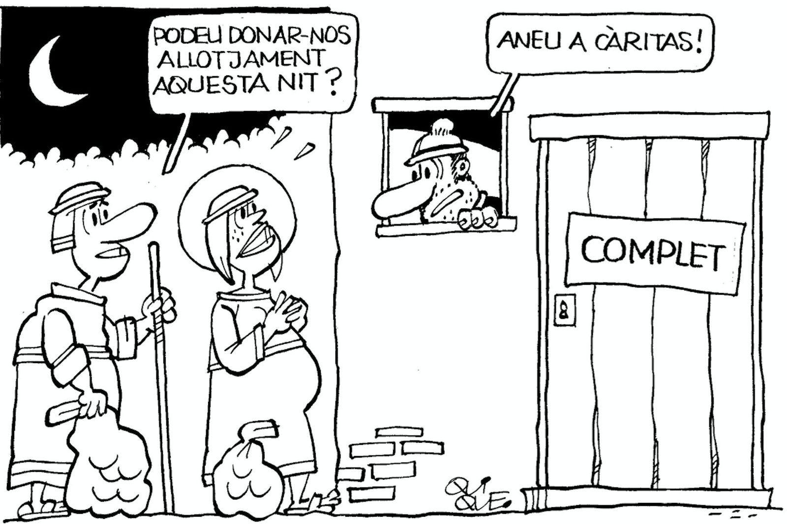 El humor tierno de Quique