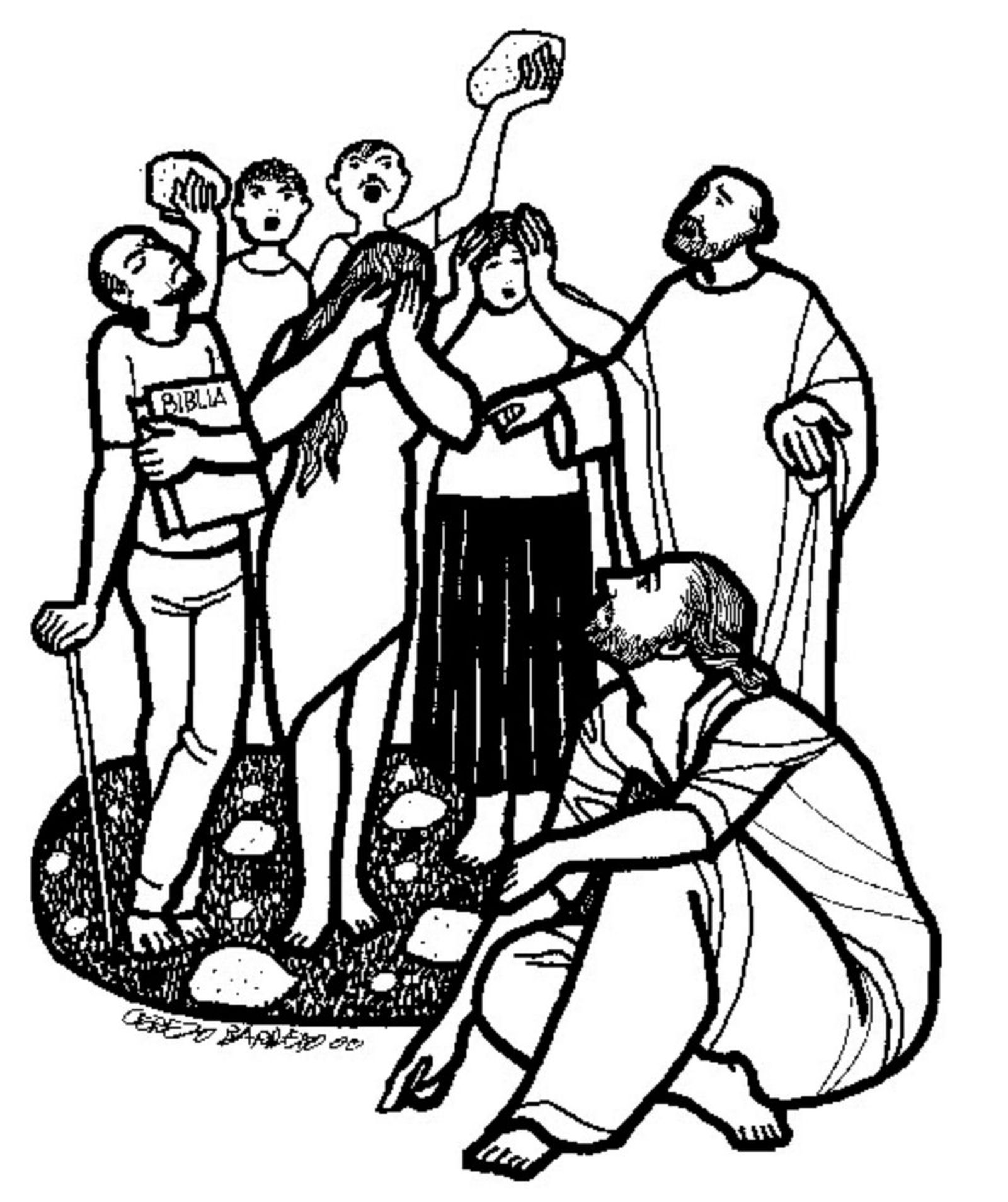 Jesús y la adúltera