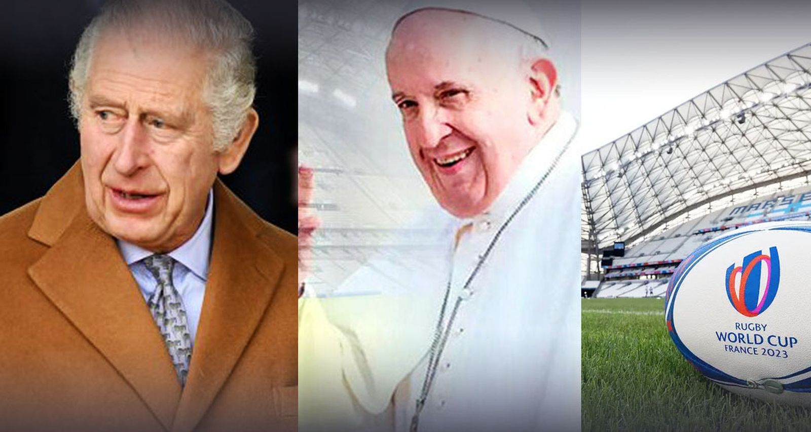 La visita del papa, Carlos III y el mundial rugby