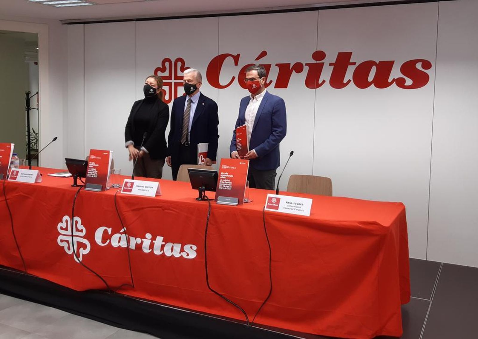 Cáritas rinde cuentas de su trabajo durante el año del coronavirus