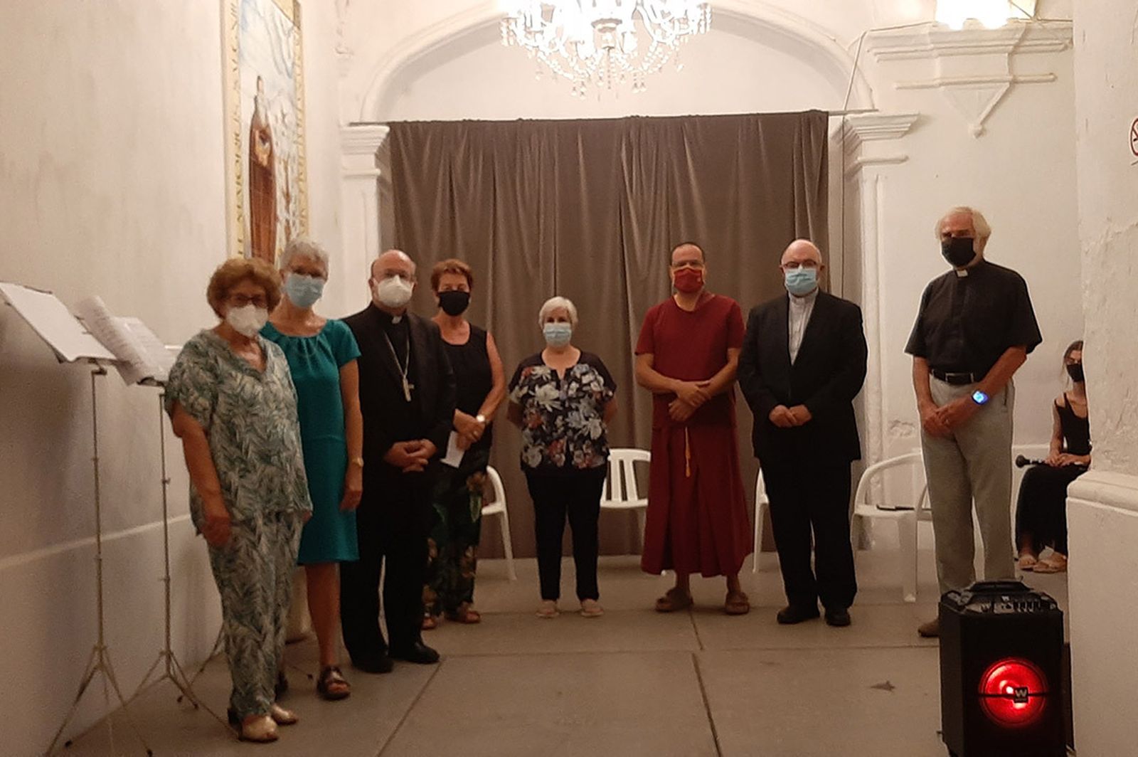 Ponentes del encuentro interreligioso de Menorca