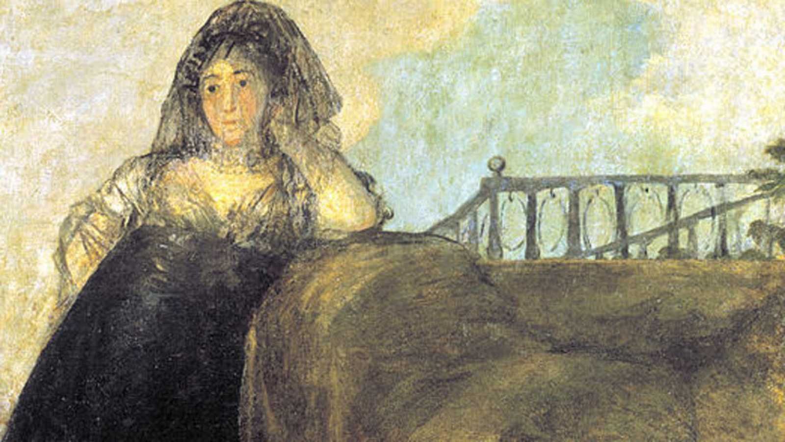'Una manola. Doña Leocadia Zorrilla', Francisco de Goya