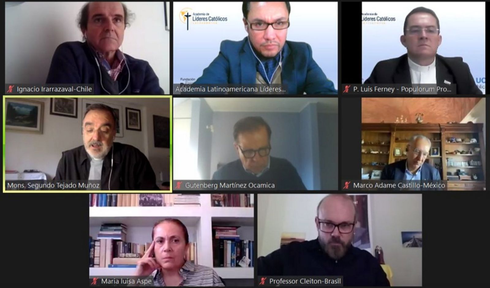 Coloquio virtual de Líderes Católicos