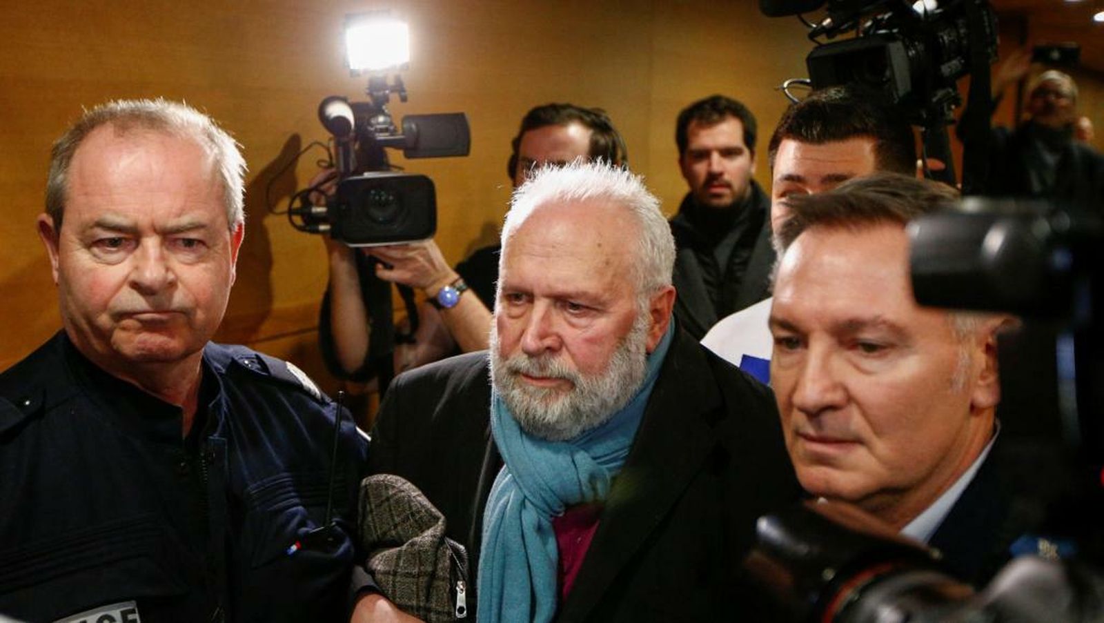 Bernard Preynat, a su entrada al juicio